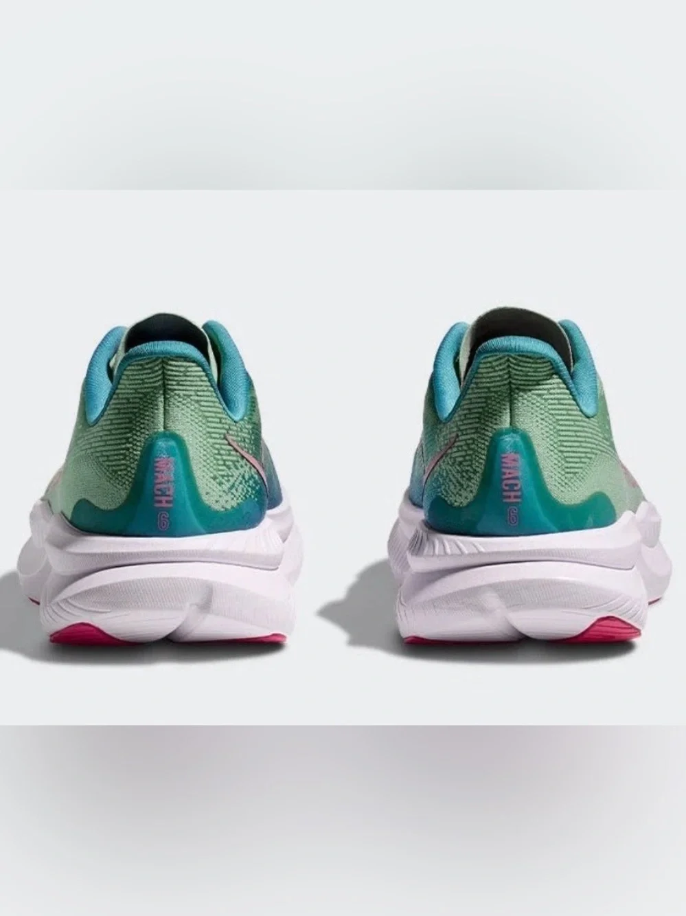 Hoka 🌴🦜 Mach 6 Tropical Running Shoes Sneakers Wmns Sz 6.5 8.5 8.5B 1147834-JTL - Picture 4 of 6